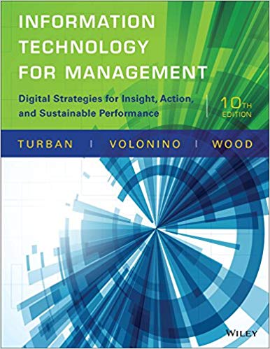 Information Technology for Management: Digital Strategies for Insight, Action, and Sustainable Performance (10th Edition) - Orginal Pdf